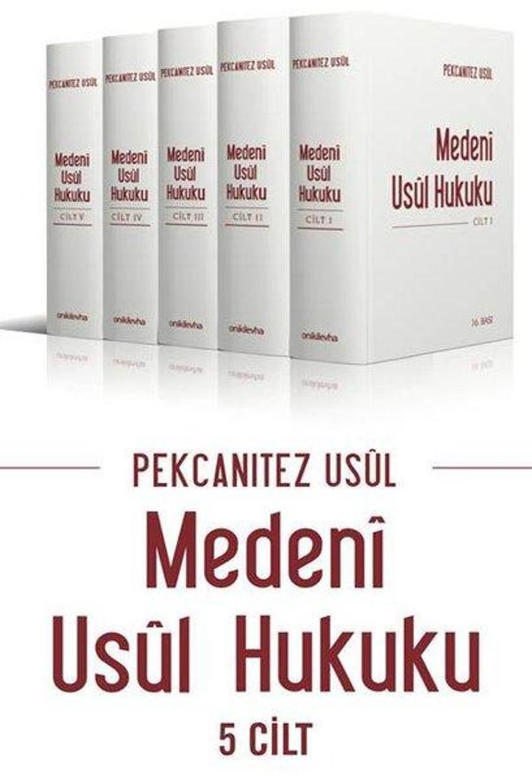 Pekcanıtez Usül - Medeni Usül Hukuku - 5 Cilt Takım - On İki Levha Yayıncılık - Image 1