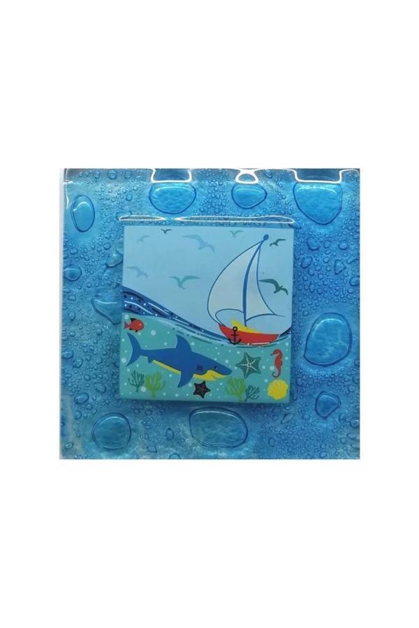 Dekoratif Cam Gider Kapağı Cam Gider Süsü 10 x 10 cm - Image 1