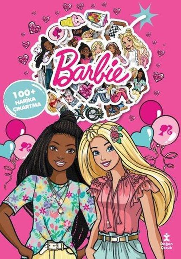 Barbie Boyama Kitabı Çıkartma Bombası 100 + Harika Çıkartma - Doğan Çocuk - Image 1