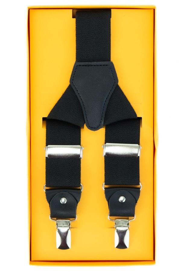 Oppland Erkek Pantolon Askısı Güçlü Tutuşlu Metal Klipsli Düz Dayanıklı Kaymaz Deri Uçlu Tasarım - Image 1