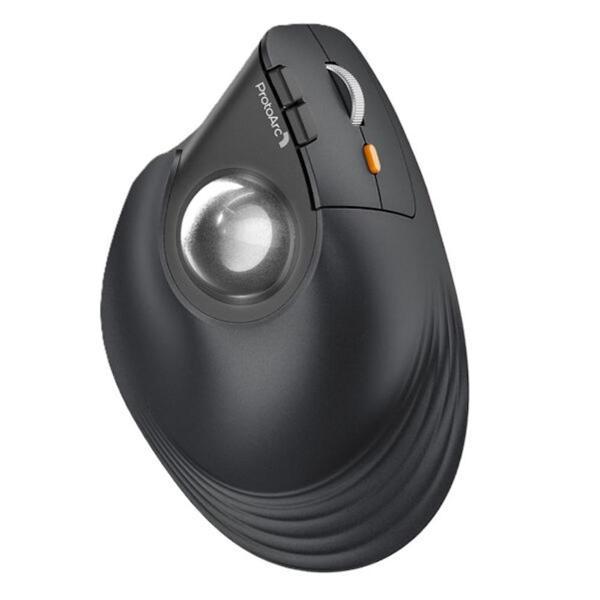 ProtoArc EM05 NL Gümüş Trackball Kablosuz Ergonomik Dikey Mouse (CP015533) - Image 1