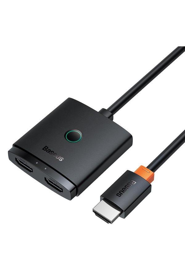 Baseus Airjoy Serisi 2'Si 1 Arada Çift Yönlü Hdmı Switch B01331105111-01 - Image 1
