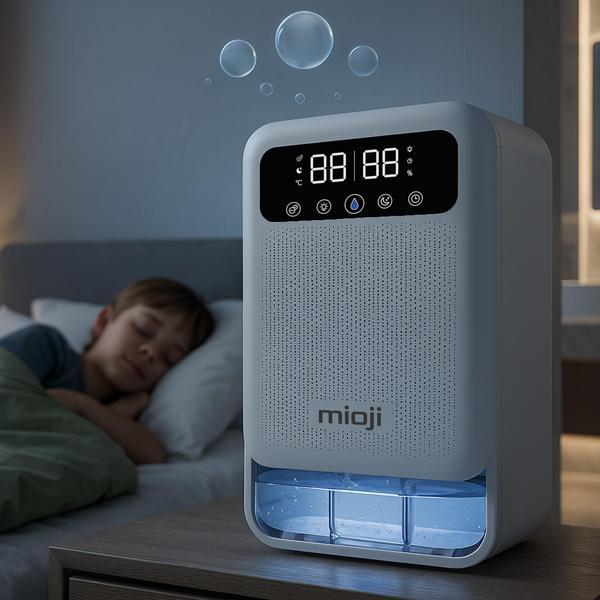 Mioji Mio 30NEC Pro 3.8 Litre Çift Göstergeli Nem Alma ve İyon Hava Temizleme Cihazı - Beyaz - Image 1
