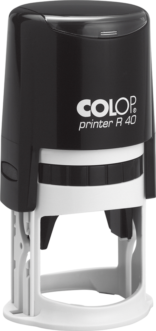 COLOP R40 YUVARLAK SİYAH KASA KURU KEÇE - 40MM - Image 1