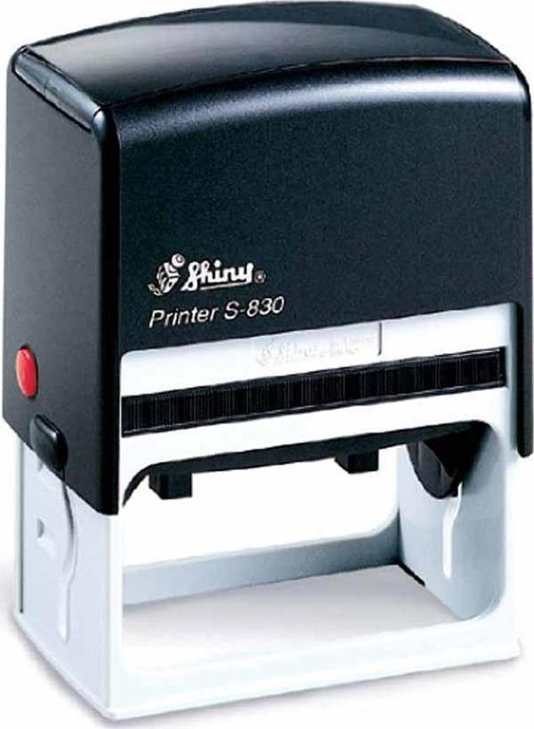 SHINY S-310 SİYAH KASA SİYAH PED 54X13MM - Image 1
