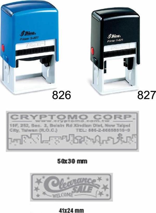 SHINY S-826 SİYAH KASA SİYAH PED 41X24MM - Image 1
