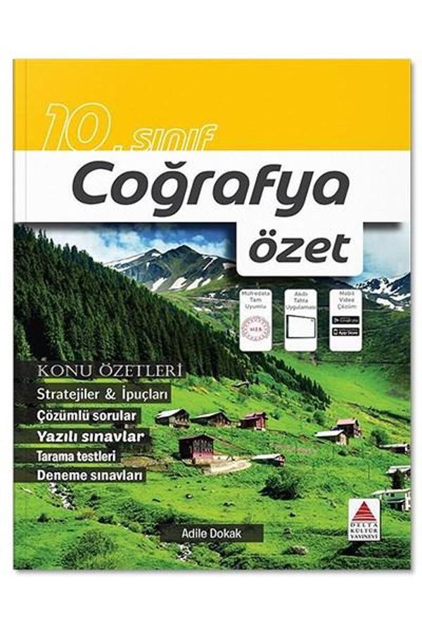 Delta Kültür Yayınevi 10. Sınıf Coğrafya Özet - Delta Kültür Yayınevi - Image 1
