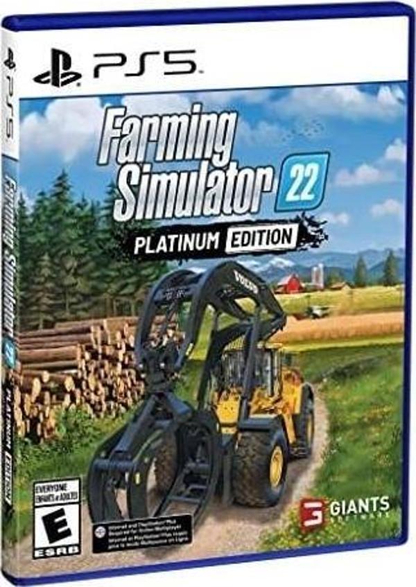 Giants Farming Simulatör 22 Platinum Edition  Ps5 Oyun - Image 1