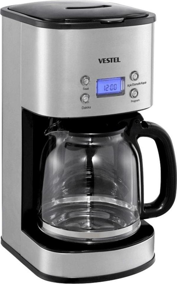 Vestel Sefa K3000 Inox Filtre Kahve Makinesi - Image 1