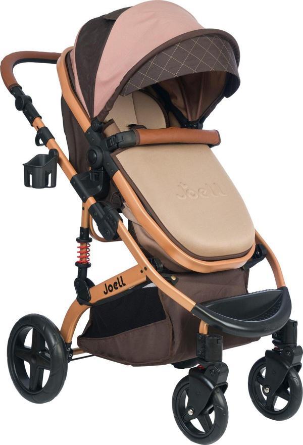 Joell Truva 1712 Travel Sistem Bebek Arabası Gold-kahve - Image 1