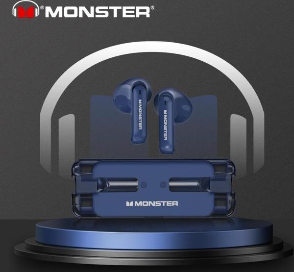 Monster Airmars XKT08 Kablosuz Gaming Kulaklık Lacivert - Image 1