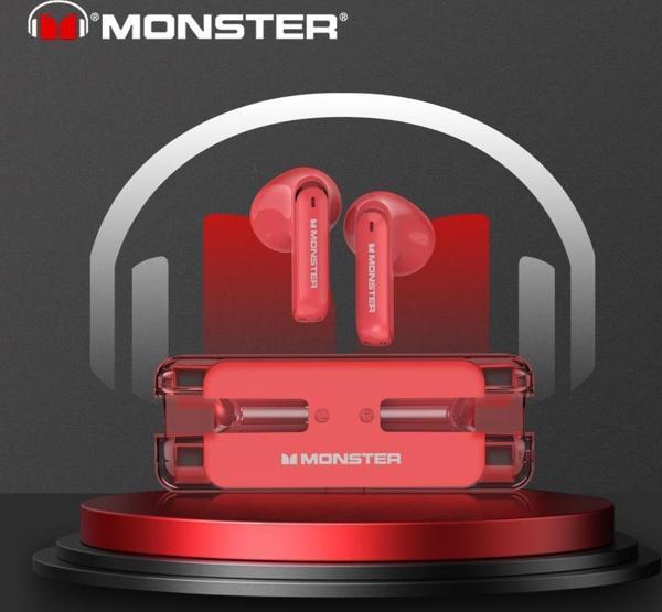 Monster Airmars XKT08 Kablosuz Gaming Kulaklık Kırmızı - Image 1