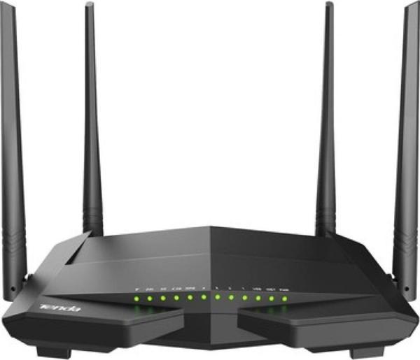 Tenda V12 867 Mbps 4 Port Adsl2+-Vdsl Kablosuz Fiber Modem 4 Anten - Image 1