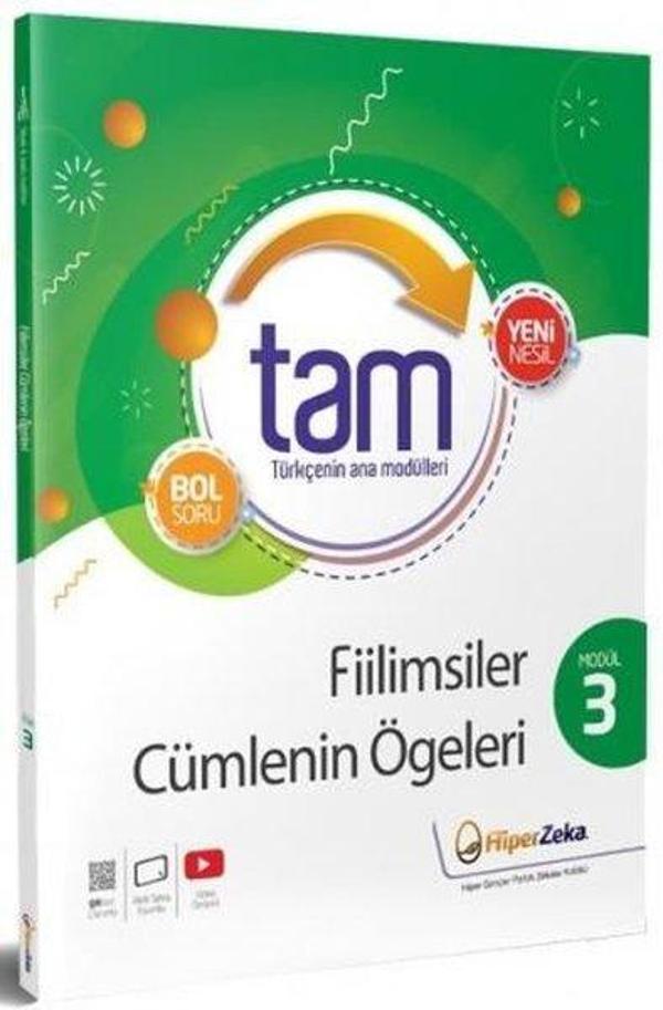 8. Sınıf Türkçe TAM Teknik Analiz Modülleri 3 Fiilimsiler ve Cümlenin Ögeleri - Hiper Zeka - Image 1