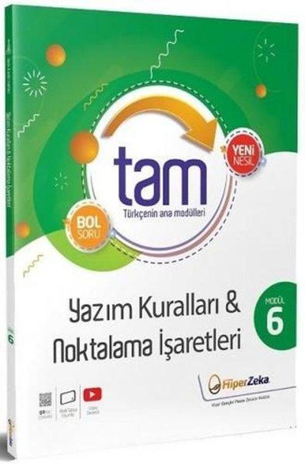 8. Sınıf Türkçe TAM Teknik Analiz Modülleri 6 Yazım Kuralları & Noktalama İşaretleri - Hiper Zeka - Image 1