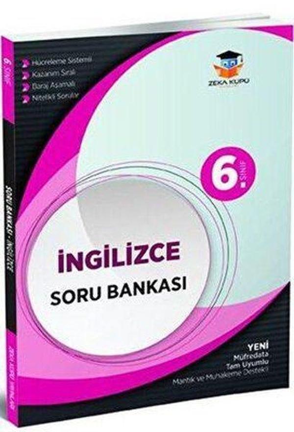 6. Sınıf İngilizce Soru Bankası - Zeka Küpü Yayınları - Image 1