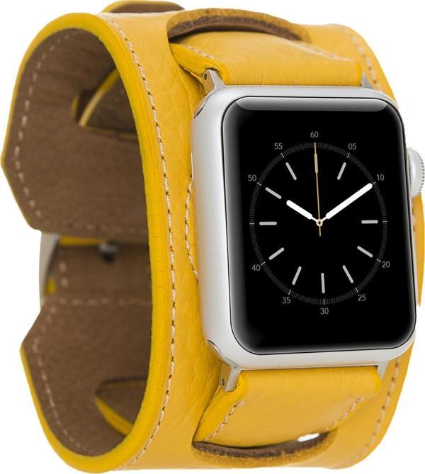 Bouletta Apple Watch Uyumlu Deri Kordon 42-44-45mm Cuff FL12 - Image 1