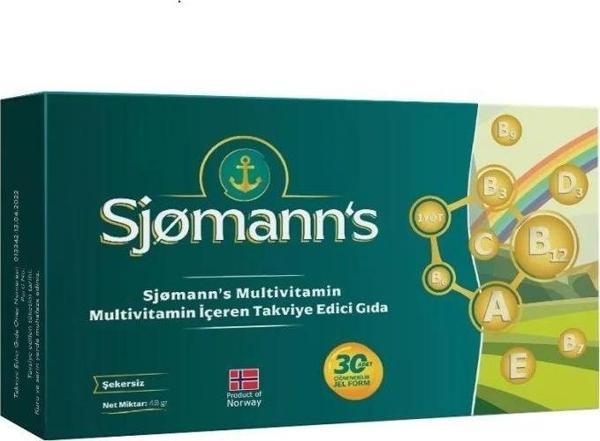 Sjomann's Multivitamin Tablet 30'lu - Image 1