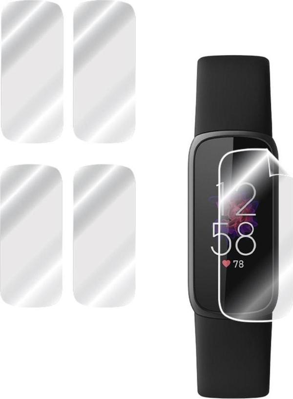 Fitbit Luxe Akıllı Band Ile Uyumlu Hydrogel Ekran Koruyucu (4 ADET) - Image 1