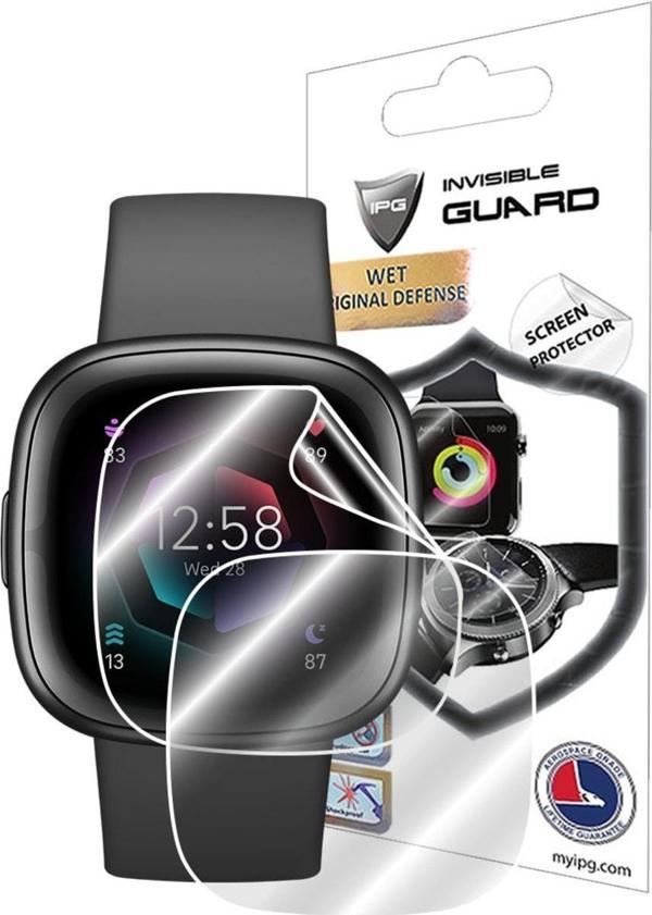 Fitbit Versa 4 - Sense 2 Akıllı Saat Ile Uyumlu Hydrogel Ekran Koruyucu (2 ADET) - Image 1