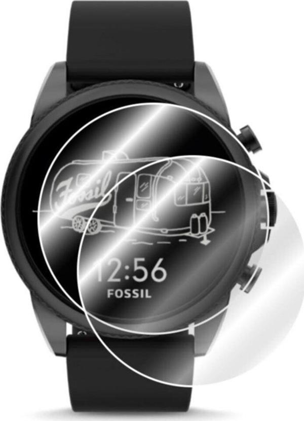 Fossil Gen 6 (KASA ÖLÇÜSÜ 44MM) Ile Uyumlu Hydrogel Ekran Koruyucu (2 ADET) - Image 1