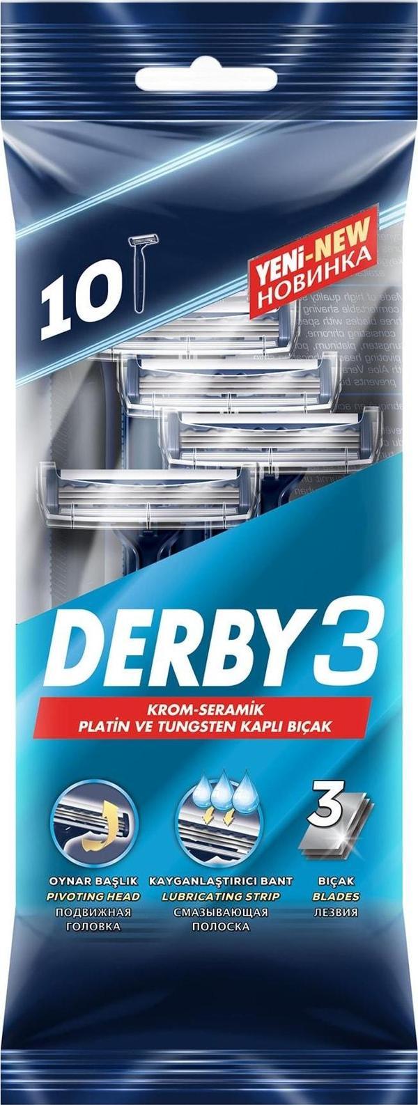 Derby Samurai3 - 1 Paket 10'lu - Image 1
