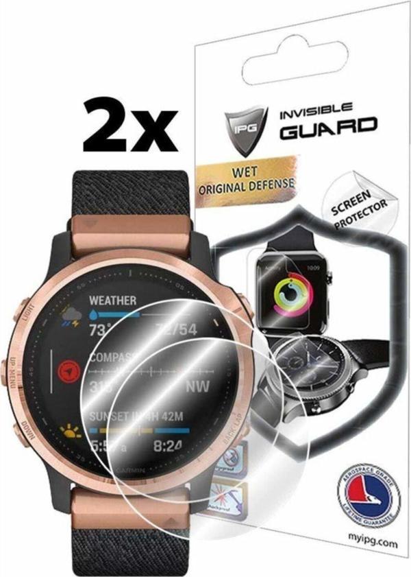 Garmin Fenix 6s / 6s Pro / 6s Sapphire Multispor Hydrogel Ekran Koruyucu (2 ADET) - Image 1
