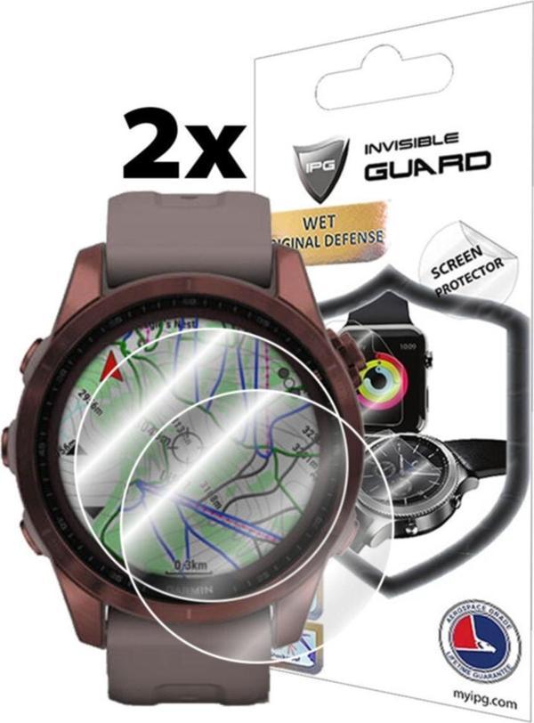 Garmin Fenix 7s - 7s Solar - 7s Sapphire Hydrogel Ekran Koruyucu (2 ADET) - Image 1