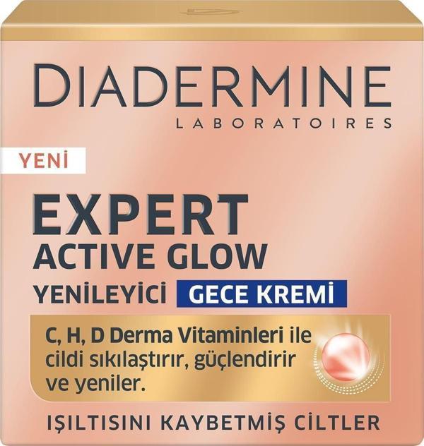 Diadermine Expert Active Glow Yenileyici Gece Kremi - Image 1