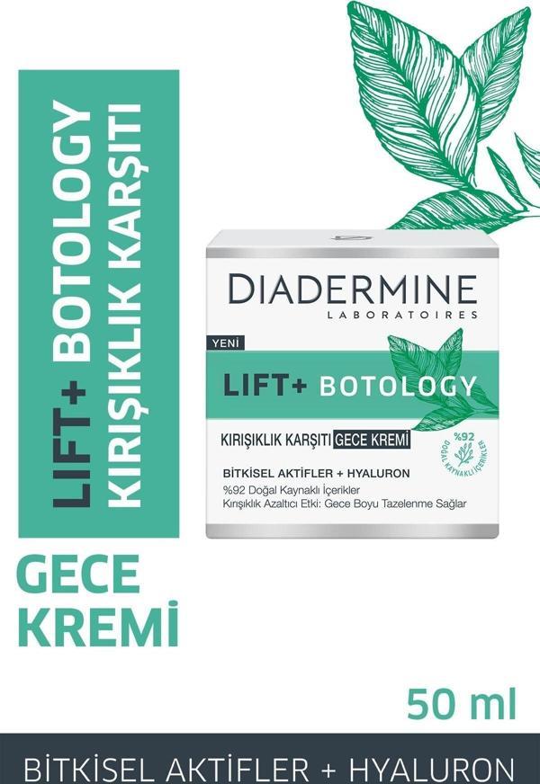 Diadermine Lift + Botology Kırışıklık Karşıtı Gece Kremi 50 ml - Image 1