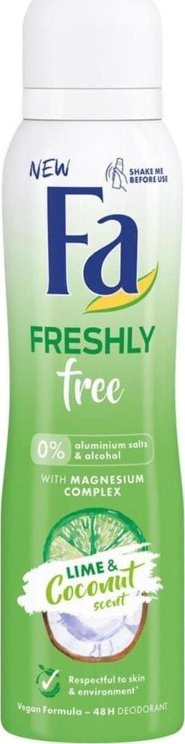 Fa Deosprey Freshly Limw &coconut 150 Ml - Image 1