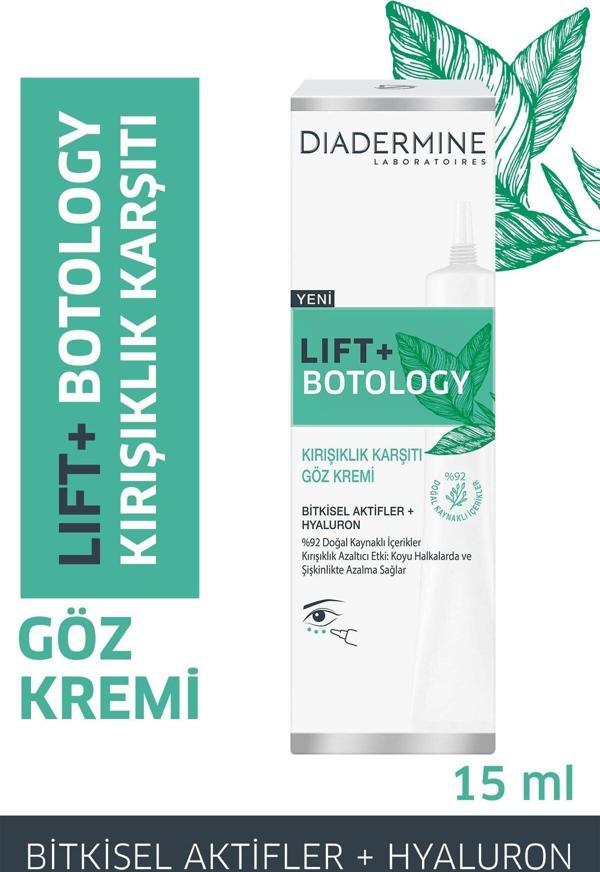Diadermine Lift + Botology Kırışıklık Karşıtı Göz Kremi 15 ml - Image 1