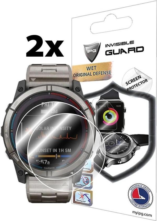 Garmin Quatix 7x Solar Edition Hydrogel Ekran Koruyucu (2 ADET) - Image 1