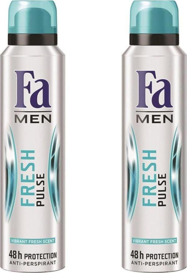 Fa Fresh Pulse Deosprey 150 ml X 2 Adet - Image 1