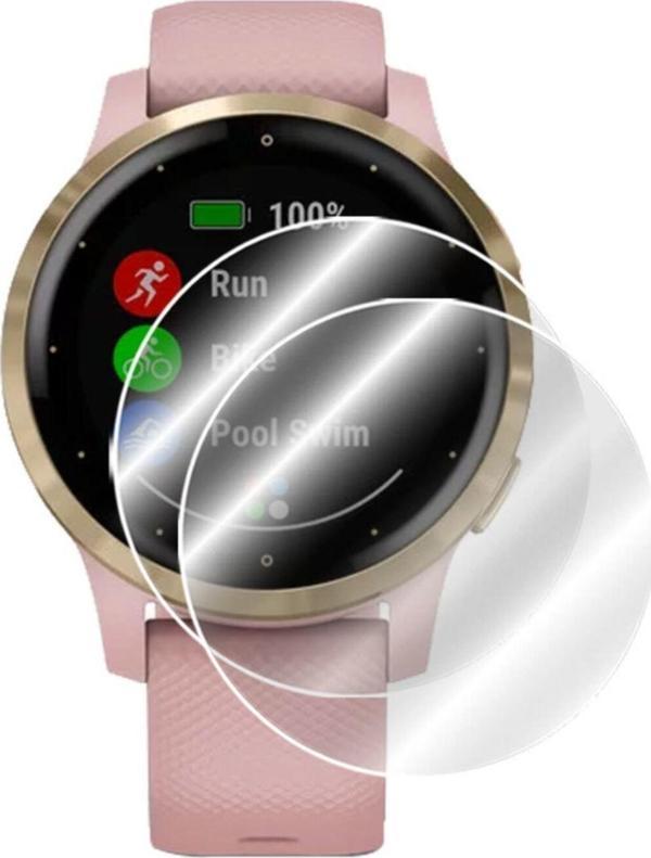 Garmin Vivoactive 4s Hydrogel Ekran Koruyucu (2 ADET) - Image 1