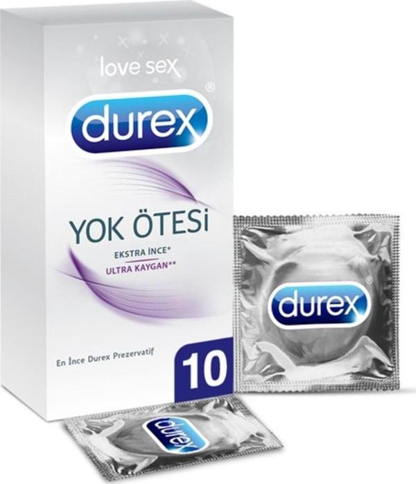 Durex Yok Ötesi Ultra Kaygan Prezervatif 10'lu - Image 1
