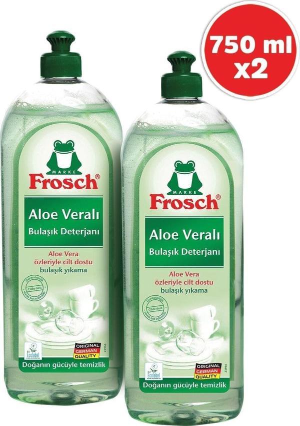 Frosch Aloe Veralı Bulaşık Deterjanı 750 ml 2'li - Image 1