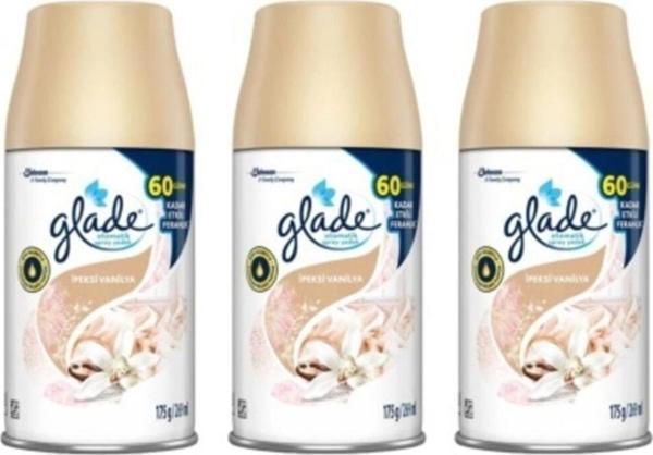 Glade Otomatik Sprey Oda Kokusu Yedek Ipeksi Vanilya 3 X 269 Ml - Image 1