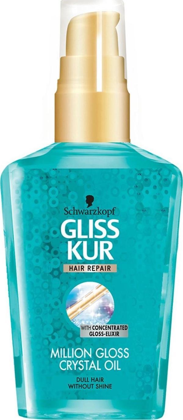 Gliss Million gloss Crystal Oil Saç Bakım Yağı 75 ml - Image 1