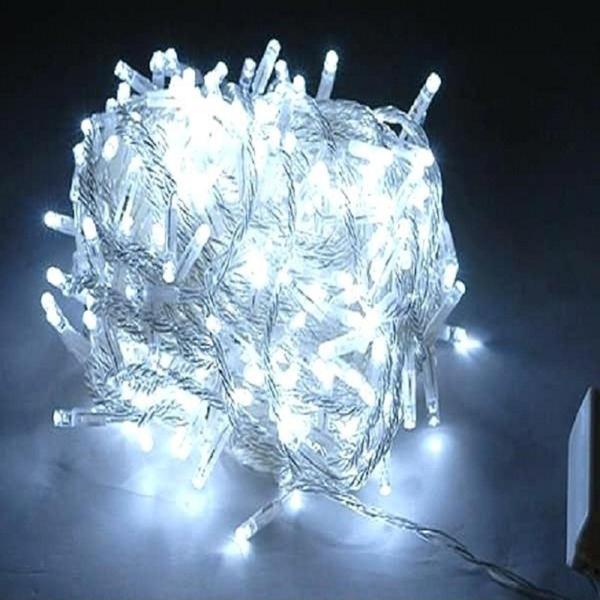 Kuzey 10 Metre Beyaz Led Işık Beyaz İp Led Işık Kablo Işık 220V Fişli Işık Dekorasyon Işığı Noel Işığı - Image 1