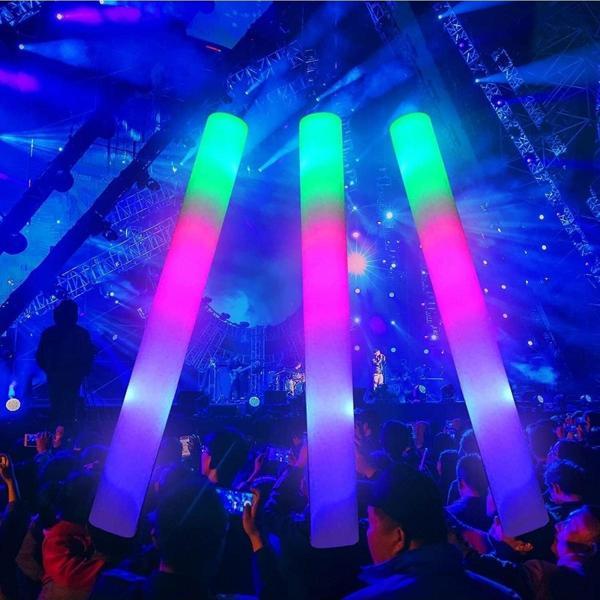 Kuzey 35 Adet 48 Cm Led Işık Sünger Led Işık Led Light Foam Stick Işıklı Çubuk Sünger Işık Pilli Led Işık - Image 1