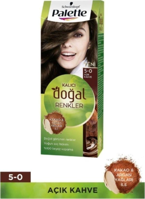 Palette Doğal Renkler 5-0 Açık Kahve - Image 1