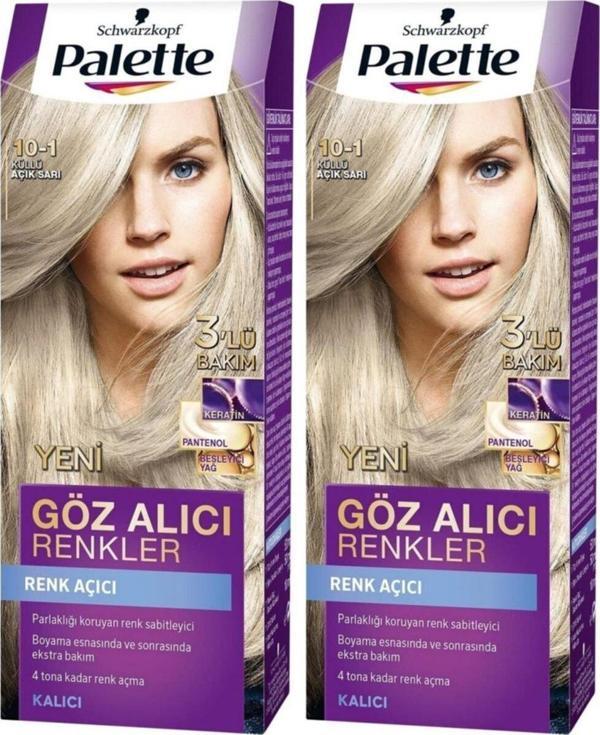 Palette Göz Alıcı Renkler 10-1 Küllü Açık Sarı X 2 Adet - Image 1