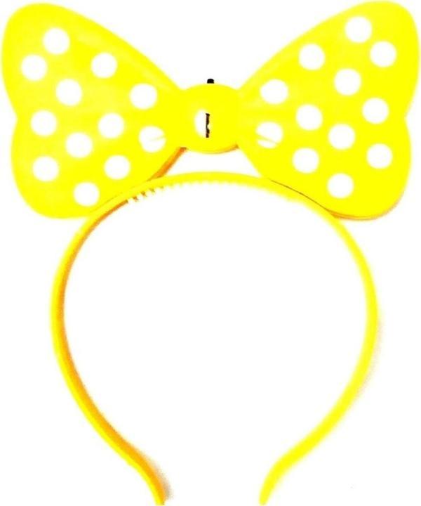 Kuzey Sarı Işıklı Taç Yellow Headband Led Light Sarı Minnie Mouse Işıklı Taç Sarı Miki Taç Konser Işıkları - Image 1
