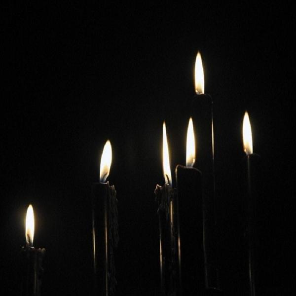 Kuzey Siyah Arınma Mumu Church Black Candles 12 Adet Siyah Uzun Mum Siyah İnce Mum Siyah Mum Kilise Mumu - Image 1