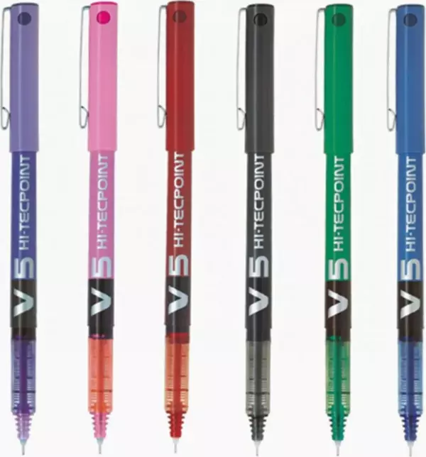 Pilot V5 Hi-tecpoint 6 Farklı Renk Iğne Uçlu Mürekkepli Kalem - Image 1