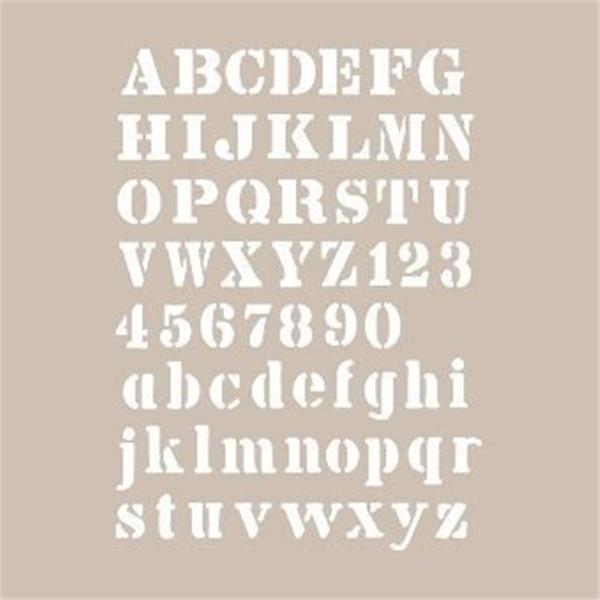 A4 SERİSİ STENCIL AS430 21X29 - Image 1