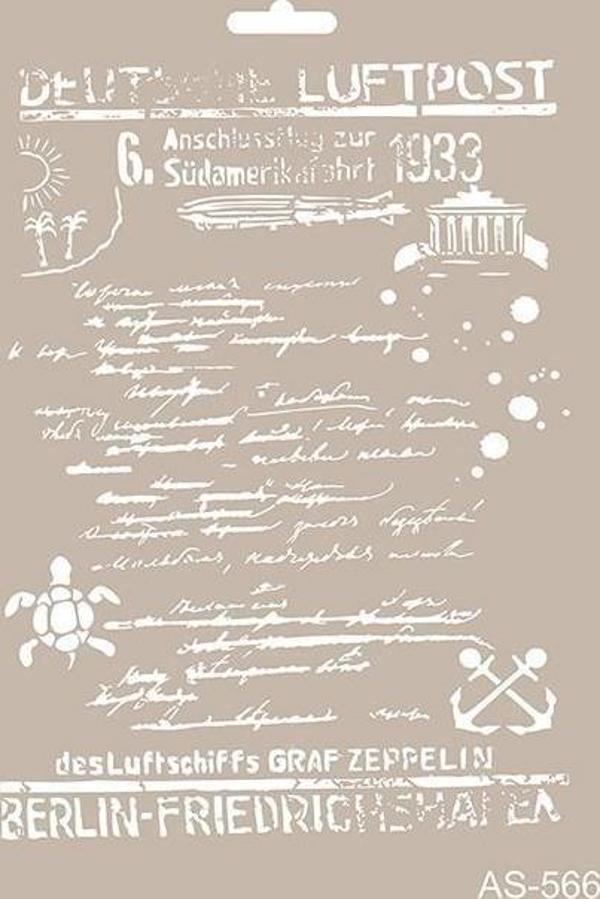 A4 SERİSİ STENCIL AS566 21X29 - Image 1