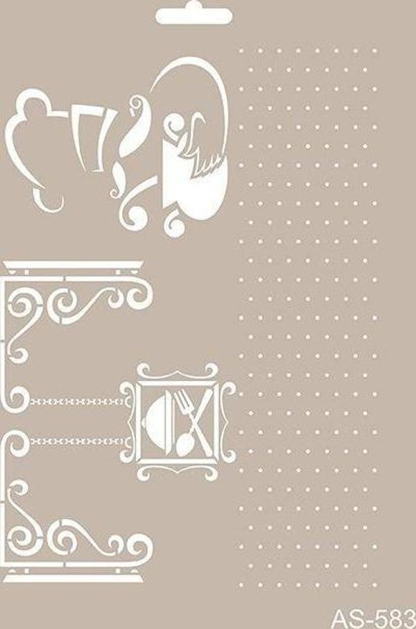 A4 SERİSİ STENCIL AS583 21X29 - Image 1
