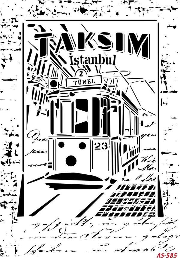 A4 SERİSİ STENCIL AS585 21X29 - Image 1